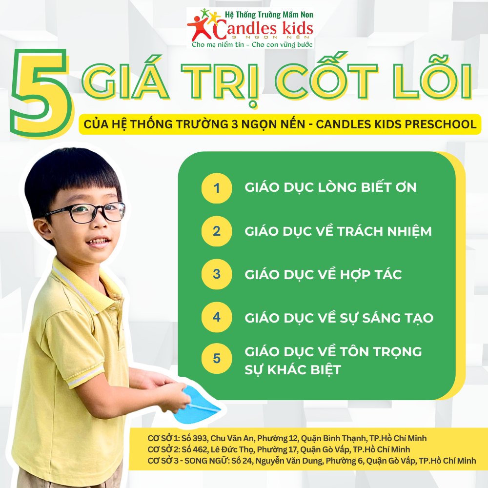 5 Giá Trị Cốt Lõi Và Môi Trường Giáo Dục An Toàn